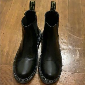 Black Chelsea booties